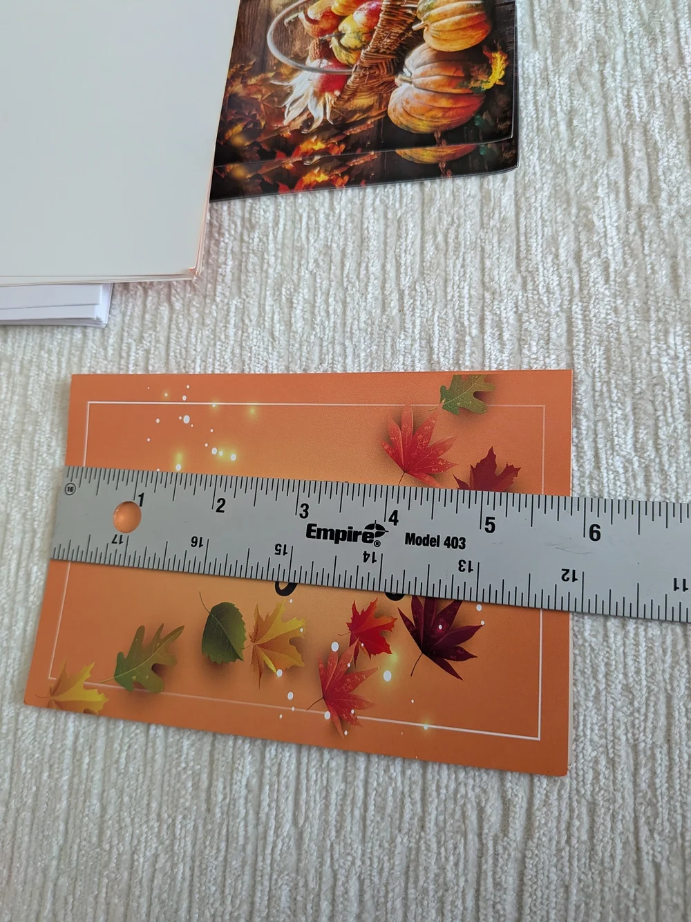 30 Thanksgiving Blank Inside Cards 5 Of Each Design 4